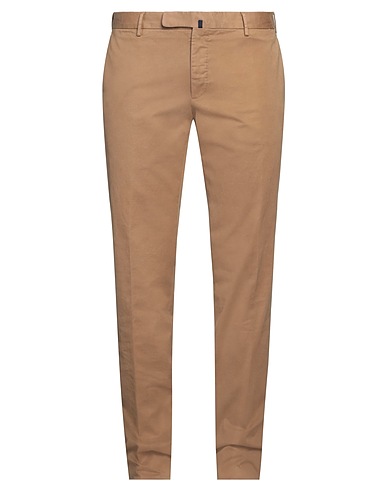 INCOTEX Casual pants Khaki 98% Cotton, 2% Elastane