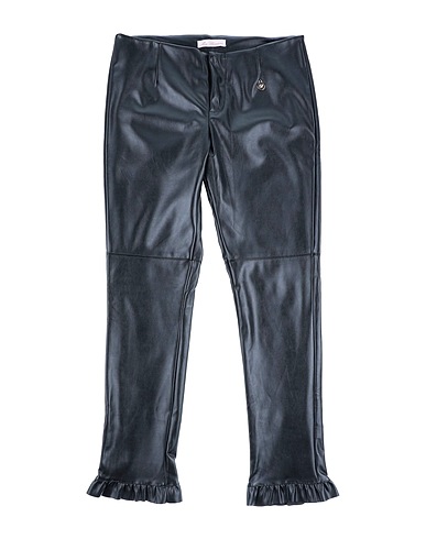 MISS BLUMARINE Casual trouser Black 55% Polyester, 45% Polyamide
