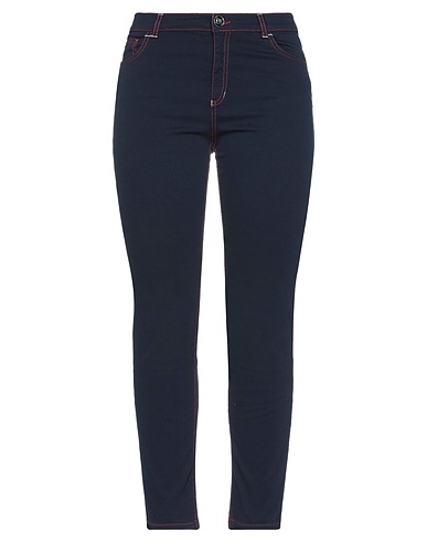 ELISA CAVALETTI by DANIELA DALLAVALLE Casual trouser Midnight blue 97% Cotton, 3% Elastane