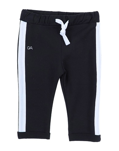 DANIELE ALESSANDRINI Casual trouser Black 95% Cotton, 5% Elastane