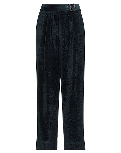 PESERICO Casual trouser Deep teal 73% Viscose, 27% Polyamide