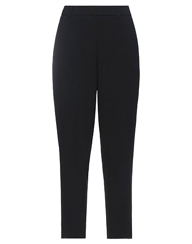 KAOS Casual trouser Black 68% Polyester, 28% Viscose, 4% Elastane