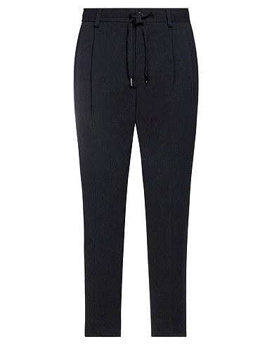 DOLCE&GABBANA Casual pants Black 98% Virgin Wool, 2% Elastane