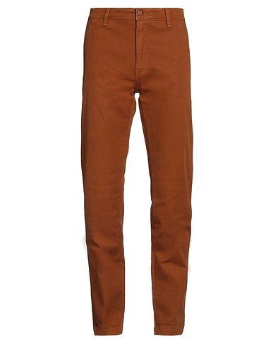LEVI'S Casual trouser Brown 98% Cotton, 2% Elastane