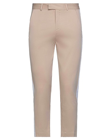 GAëLLE Paris パンツ ベージュ コットン 58% / レーヨン 40% / ポリウレタン 2%