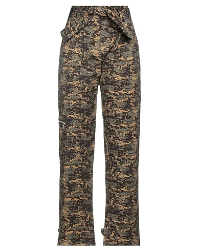 GAëLLE Paris Casual trouser Military green 97% Cotton, 3% Elastane