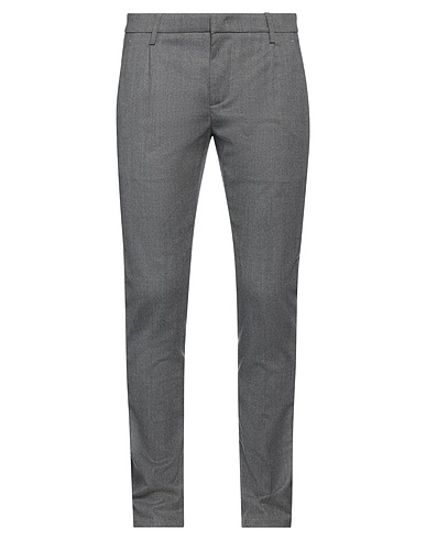 DONDUP Casual trouser Grey 99% Virgin Wool, 1% Elastane