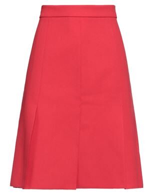 MSGM ミニスカート レッド レディース ミニスカート