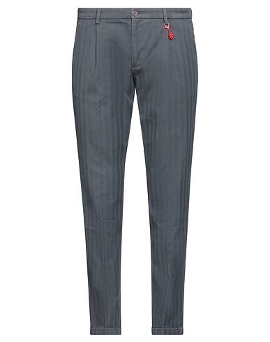 MANUEL RITZ Casual trouser Lead 97% Cotton, 3% Elastane