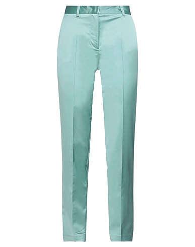 MANUEL RITZ Casual pants Light green 96% Polyester, 4% Elastane