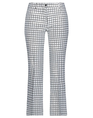 PT Torino Casual trouser Silver 67% Polyester, 33% Polyamide
