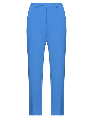 SIMONA CORSELLINI Hosen Blaugrau 63% Polyester, 27% Viskose, 7% Baumwolle, 3% Elastan