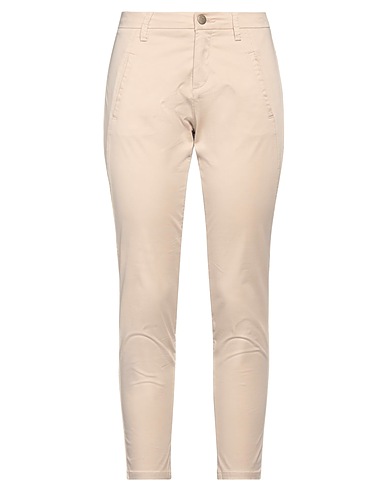 DOLORES... Casual pants Light brown 97% Cotton, 3% Elastane