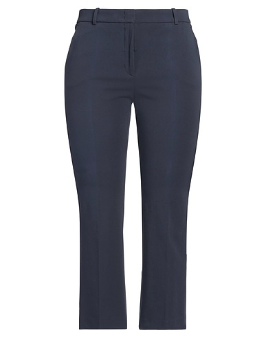 PESERICO Casual trouser Navy blue 93% Cotton, 7% Elastane