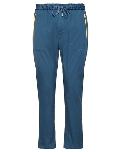 DOLCE&GABBANA Casual trouser Slate blue 97% Cotton, 3% Elastane