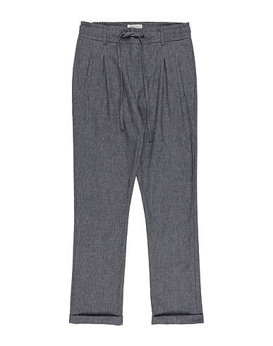 PAOLO PECORA Hosen Grau 55% Polyester, 32% Baumwolle, 12% Viskose, 1% Elastan