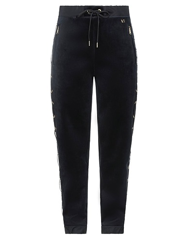 VERSACE JEANS Pantalón Negro 91% Poliéster, 9% Elastán