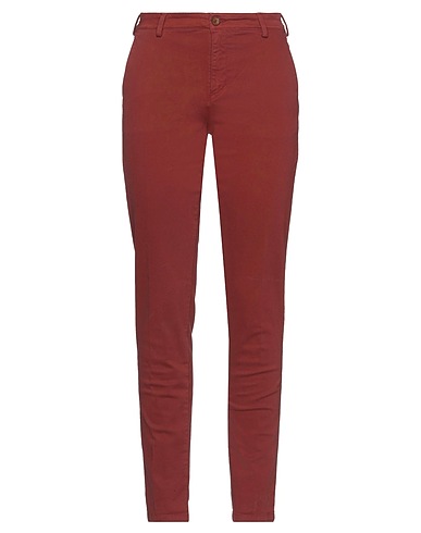 40WEFT Pantalone Mattone 98% Cotone, 2% Elastan