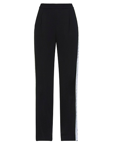 KARL LAGERFELD パンツ ブラック レーヨン 97% / ポリウレタン 3%