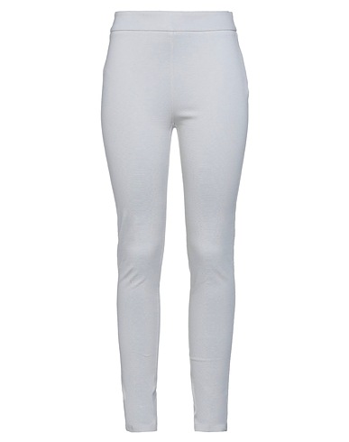 LES COPAINS Leggings Grey 69% Viscose, 25% Polyamide, 6% Elastane