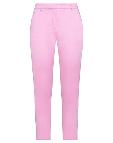 TRUE ROYAL Casual pants Pink 96% Cotton, 4% Elastane