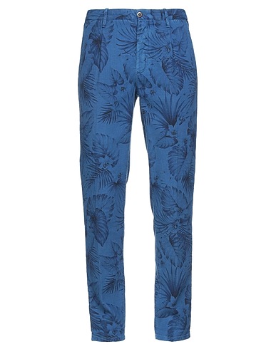 INCOTEX Casual trouser INCOTEX SLACKS BY SLOWEAR Blue 90% Cotton, 10% Linen