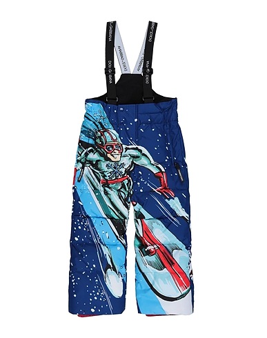 DOLCE&GABBANA Tute e abbigliamento neve Blu 90% Poliestere, 10% Poliuretano
