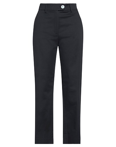 TRUE ROYAL Casual pants Black 97% Cotton, 3% Elastane