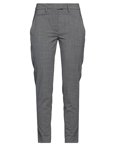 DONDUP Casual trouser Grey 53% Polyester, 43% Virgin Wool, 4% Elastane