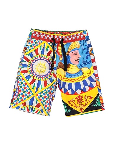 DOLCE&GABBANA Shorts & Bermudas Azurblau 100% Baumwolle