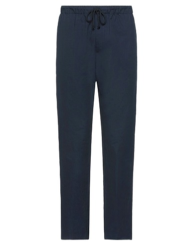 DRIES VAN NOTEN Casual trouser Midnight blue 100% Cotton