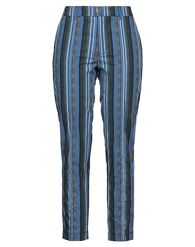 CHLOÉ STORA Повседневные брюки Грифельно-синий 100% Хлопок