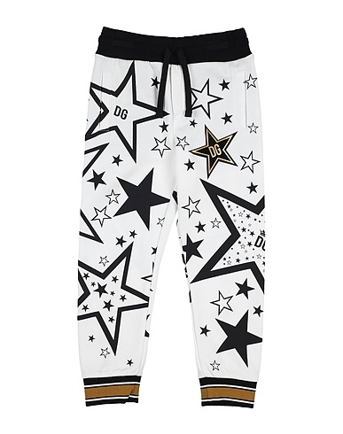 DOLCE&GABBANA Casual pants White 100% Cotton