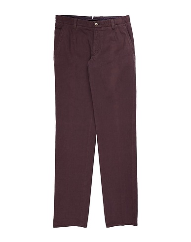 DANDI Pantalone Prugna 63% Cotone, 37% Lino
