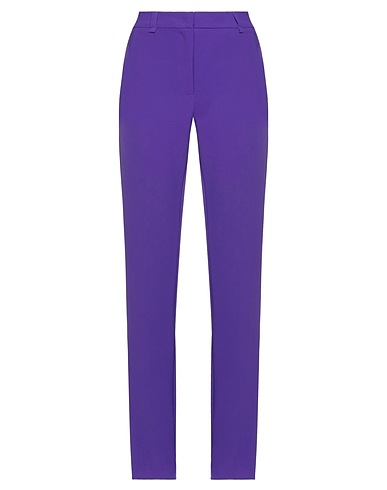 TWINSET Hosen Violett 92% Polyester, 8% Elastan
