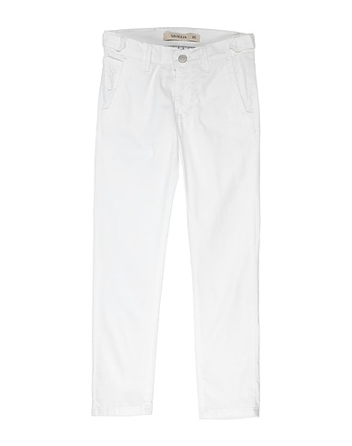 SIVIGLIA Casual trouser White 97% Cotton, 3% Elastane