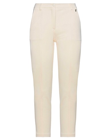 MY TWIN TWINSET Casual trouser Ivory 68% Viscose, 28% Polyamide, 4% Elastane