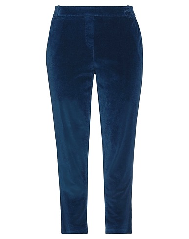 KILTIE Casual pants Blue 68% Cotton, 30% Viscose, 2% Elastane