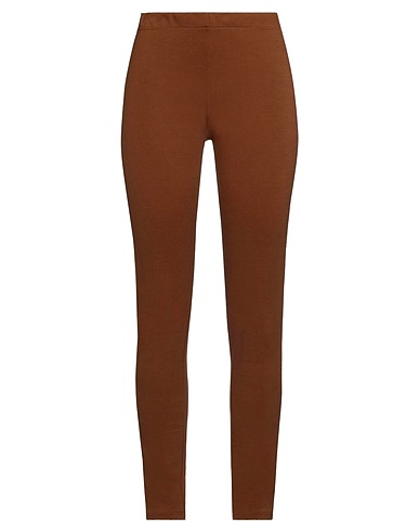 JUCCA Leggings Brown 69% Viscose, 25% Polyamide, 6% Elastane