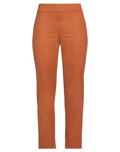 AVENUE MONTAIGNE Pantalon Rouille 80% Viscose, 17% Polyester, 3% Élasthanne