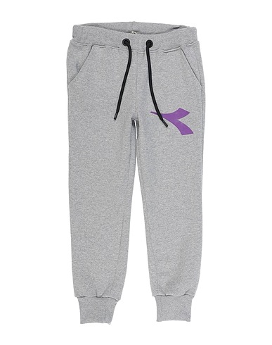 DIADORA Casual pants Light grey 100% Cotton