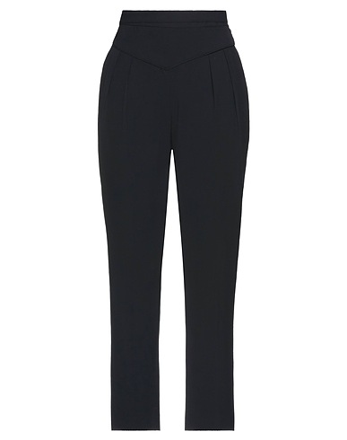 REDValentino Casual trouser Black 60% Viscose, 39% Virgin Wool, 1% Elastane