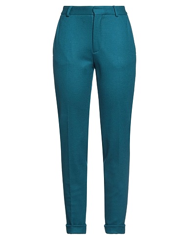 DSQUARED2 Pantalone Verde petrolio 80% Lana, 17% Poliammide metallizzato, 3% Elastan