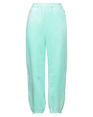 WE11 DONE Casual trouser Light green 80% Cotton, 20% Polyester