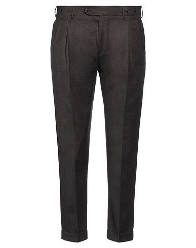 BERWICH Pantalone Marrone 100% Lana Vergine