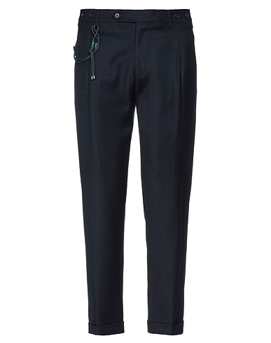 BERWICH Casual pants Midnight blue 100% Virgin Wool