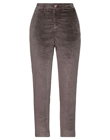 HAIKURE Casual pants Dark brown 50% Modal, 49% Cotton, 1% Elastane