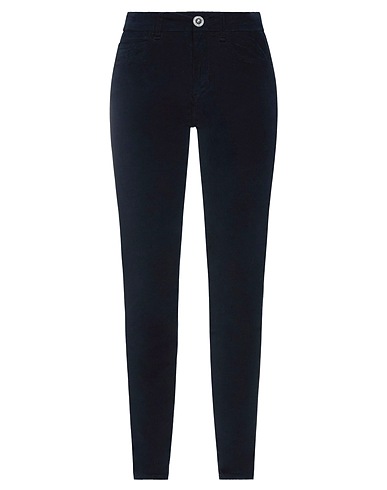 LIU •JO Casual trouser Midnight blue 98% Cotton, 2% Elastane