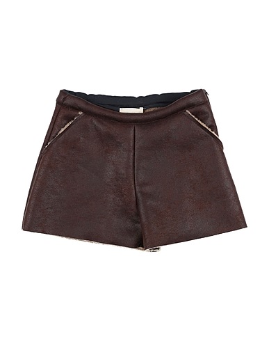 DOUUOD Shorts & Bermuda Dark brown 100% Polyester