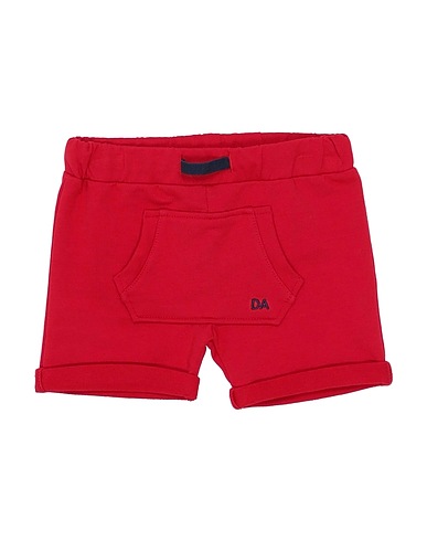 DANIELE ALESSANDRINI Shorts & Bermuda Red 95% Cotton, 5% Elastane